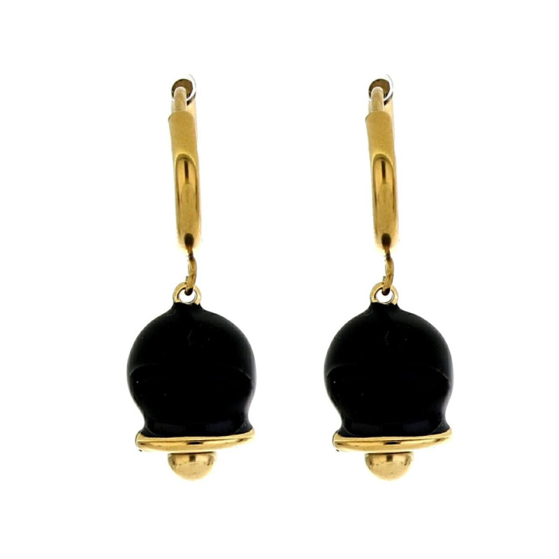 ORECCHINI BELLS IN ACCIAIO MM 12