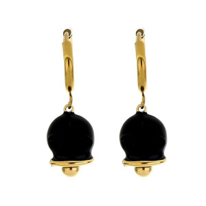 ORECCHINI BELLS IN ACCIAIO MM 12