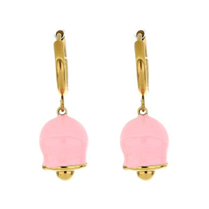 ORECCHINI BELLS IN ACCIAIO MM 12