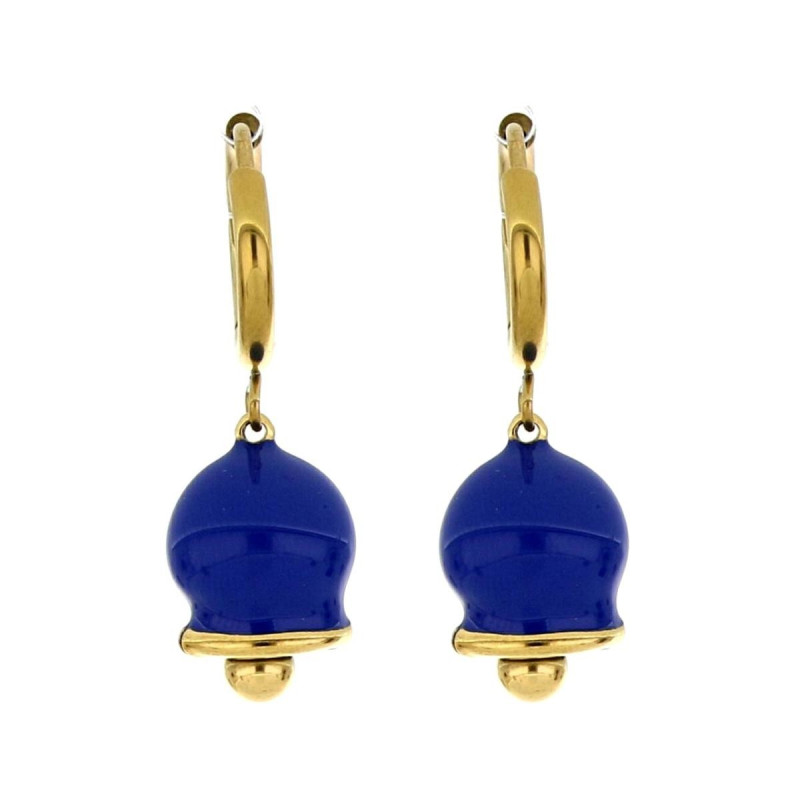 ORECCHINI BELLS IN ACCIAIO MM 12