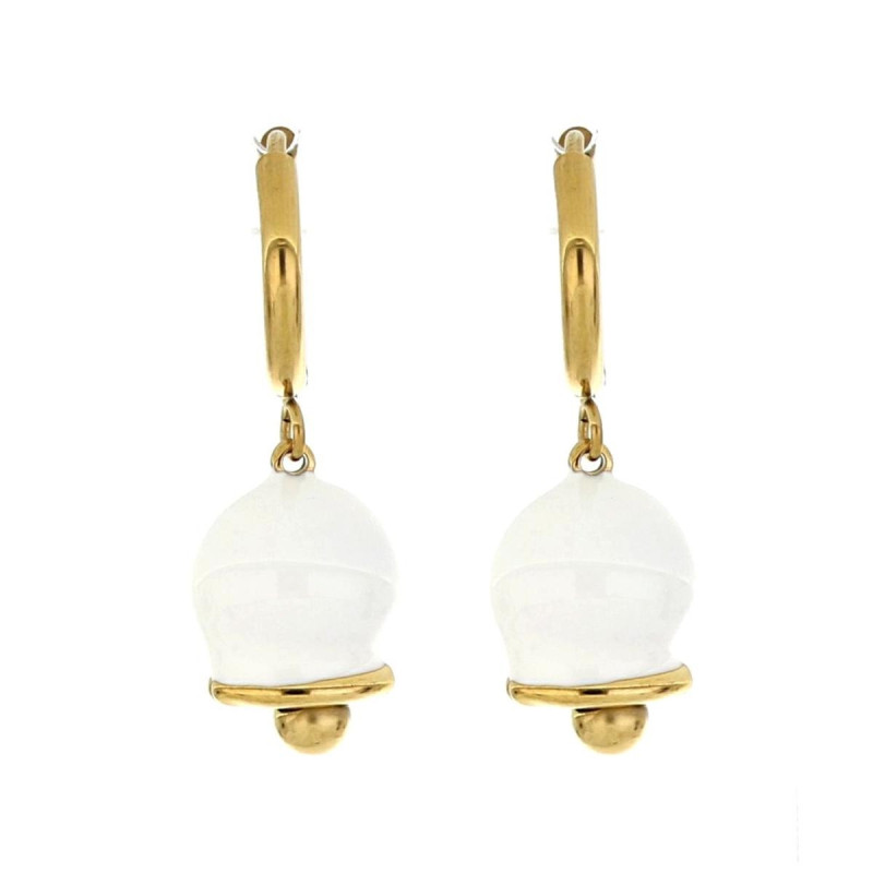 ORECCHINI BELLS IN ACCIAIO MM 12
