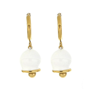 ORECCHINI BELLS IN ACCIAIO MM 12