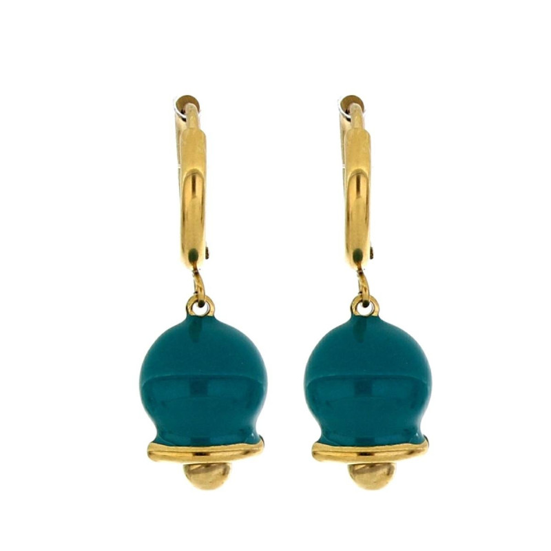 ORECCHINI BELLS IN ACCIAIO MM 12