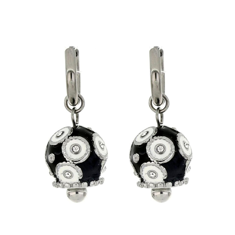 ORECCHINI BELLS IN ACCIAIO MM 12