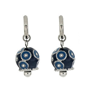 ORECCHINI BELLS IN ACCIAIO MM 12