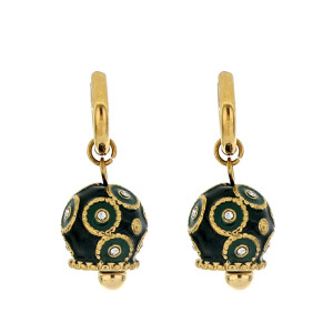 ORECCHINI BELLS IN ACCIAIO MM 12