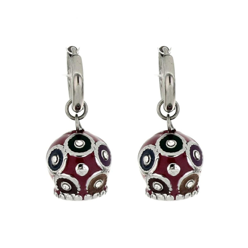 ORECCHINI BELLS IN ACCIAIO MM 12