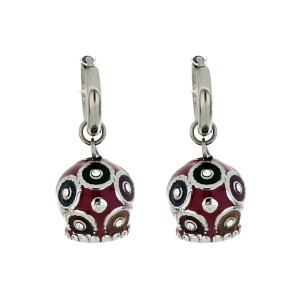 ORECCHINI BELLS IN ACCIAIO MM 12