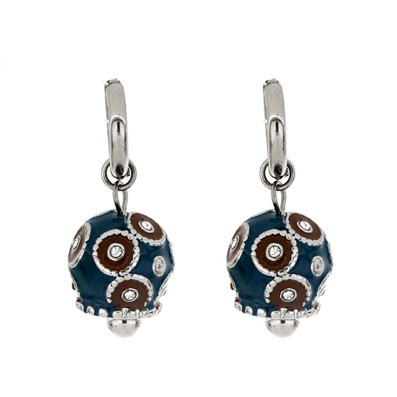 ORECCHINI BELLS IN ACCIAIO MM 12