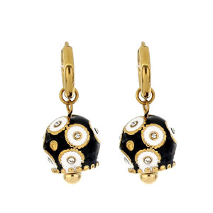 ORECCHINI BELLS IN ACCIAIO MM 12