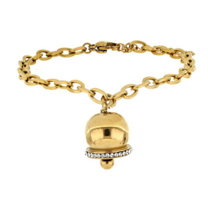 BRACCIALE CM 16+3 BELLS IN ACCIAIO MM 13