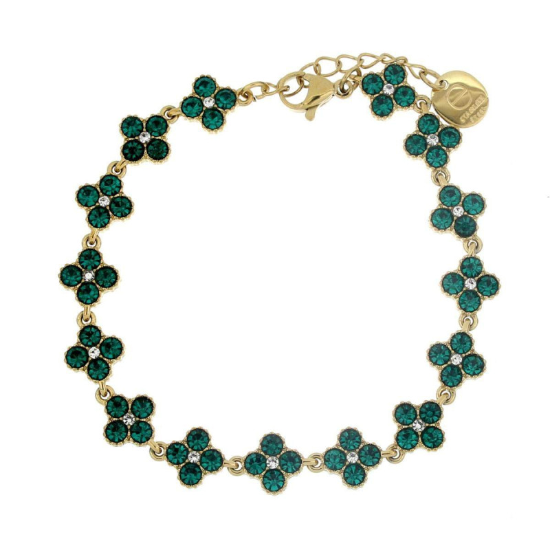BRACCIALE MINERVA MM 8 IN ACCIAIO CM 17+4