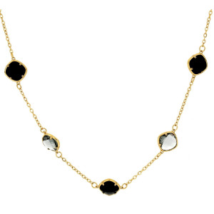 COLLANA LEDA CM 40+5 IN ACCIAIO