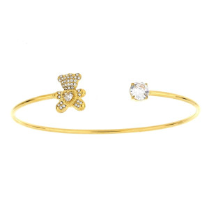 BRACCIALE IRIS IN ACCIAIO