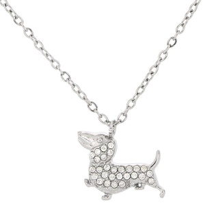 PENDENTE "ADANA" CM 40+5 IN ACCIAIO MM 15