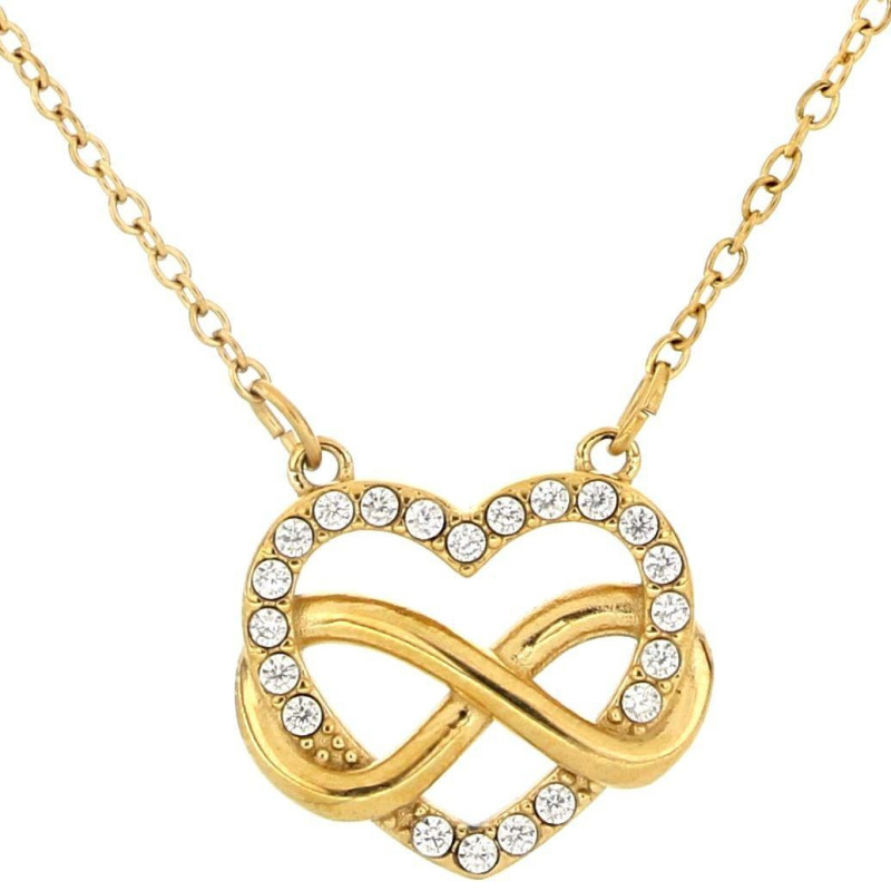COLLANA "ADANA" CM 40+5 IN ACCIAIO MM 15