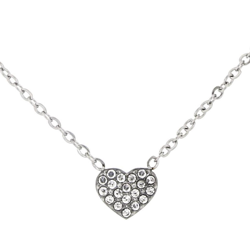 COLLANA "ADANA" CM 40+5 IN ACCIAIO MM 7
