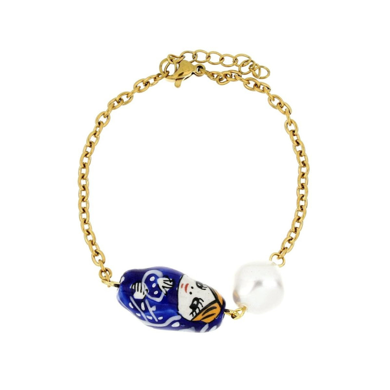BRACCIALE KOKESHI CM 17+3 IN ACCIAIO MM13