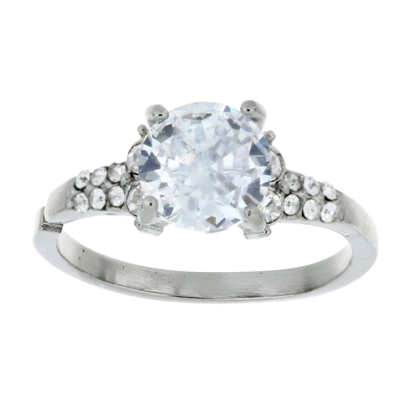 ANELLO PUNTO LUCE MM 8 IN ACCIAIO