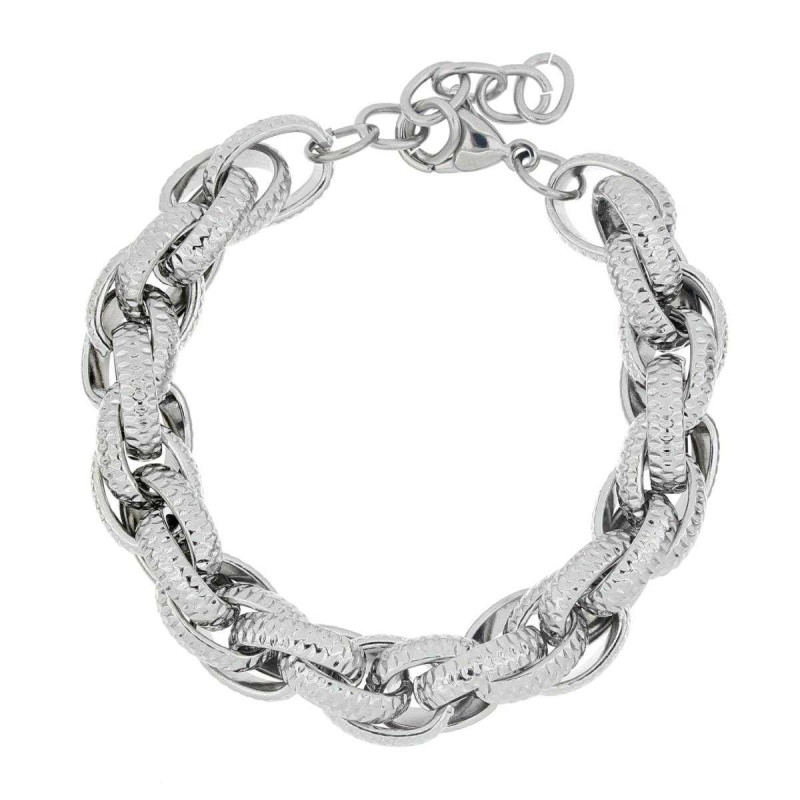 BRACCIALE "CLIO" CM 17+3 IN ACCIAIO