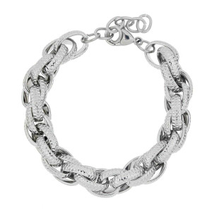 BRACCIALE "CLIO" CM 17+3 IN ACCIAIO