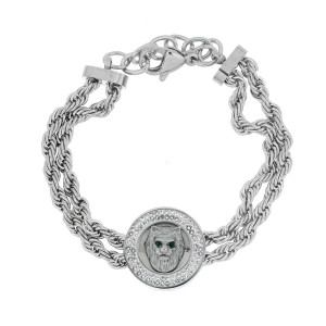 BRACCIALE "CLIO" CM 17+3 IN ACCIAIO