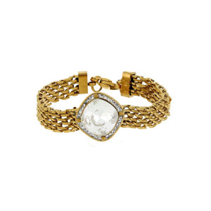 BRACCIALE CLEOPATRA CM 17+4 IN ACCIAIO MM 16