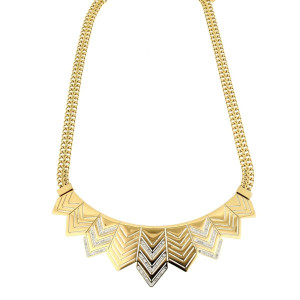 COLLANA CLEOPATRA CM 45+5 IN ACCIAIO MM 36