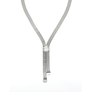 COLLANA CLEOPATRA CM 45+5 IN ACCIAIO MM 70