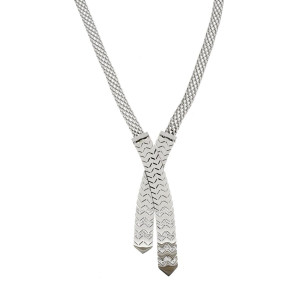 COLLANA CLEOPATRA CM 45+5 IN ACCIAIO MM 93
