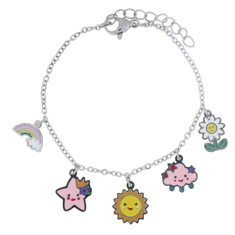 BRACCIALE BABY CM 14+2 IN ACCIAIO