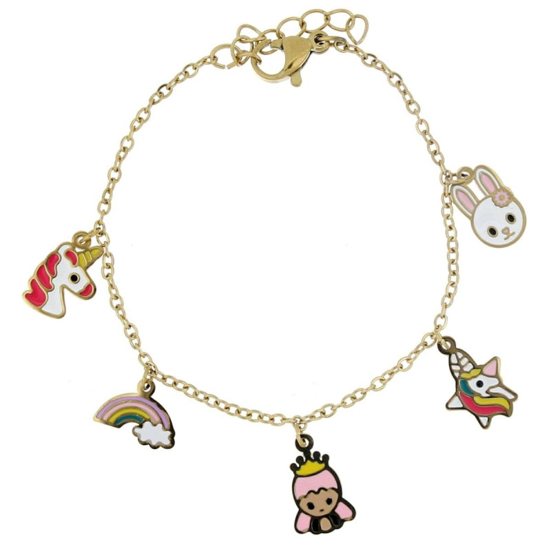 BRACCIALE BABY CM 14+2 IN ACCIAIO