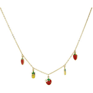 COLLANA BABY CM 35+5 IN ACCIAIO