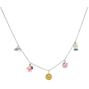 COLLANA BABY CM 35+5 IN ACCIAIO