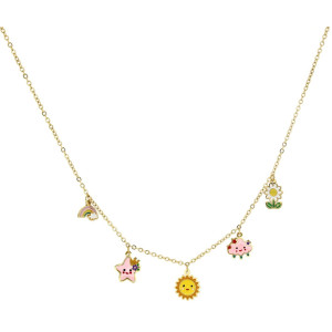 COLLANA BABY CM 35+5 IN ACCIAIO