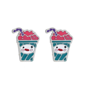 ORECCHINI BABY MM 10 IN ACCIAIO