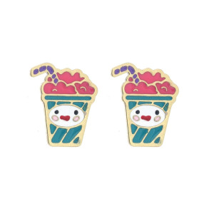 ORECCHINI BABY MM 10 IN ACCIAIO