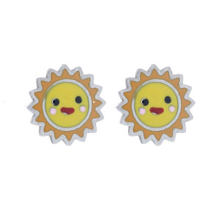 ORECCHINI BABY MM 10 IN ACCIAIO