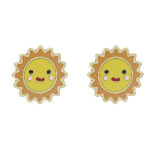 ORECCHINI BABY MM 10 IN ACCIAIO