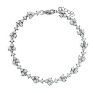 BRACCIALE MINERVA MM 6 IN ACCIAIO CM 17+4