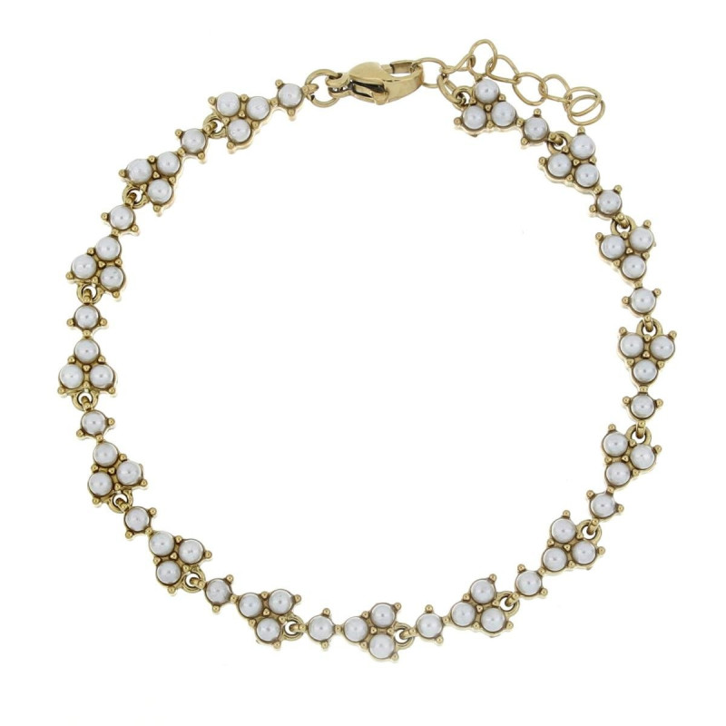 BRACCIALE MINERVA MM 6 IN ACCIAIO CM 17+4