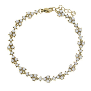 BRACCIALE MINERVA MM 6 IN ACCIAIO CM 17+4