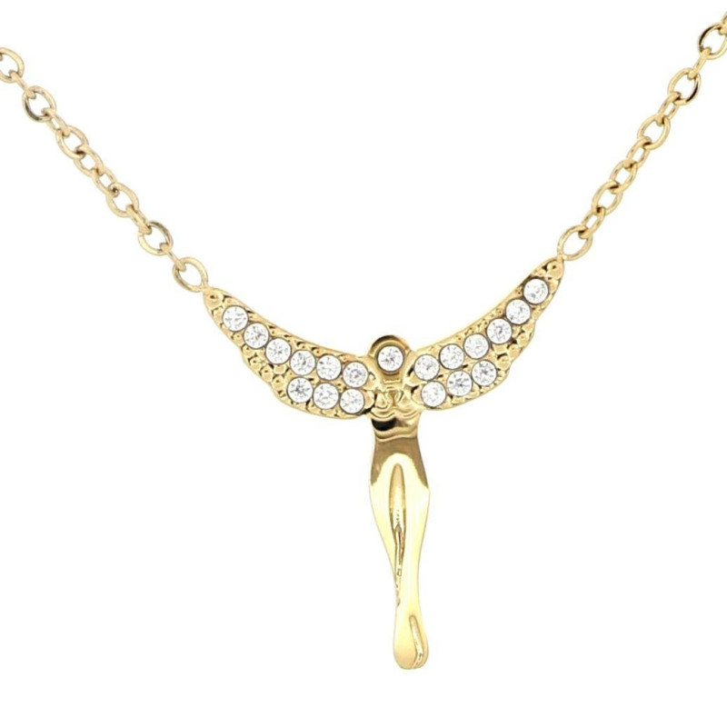 COLLANA "ADANA" CM 40+5 IN ACCIAIO MM 18