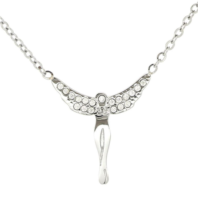 COLLANA "ADANA" CM 40+5 IN ACCIAIO MM 18