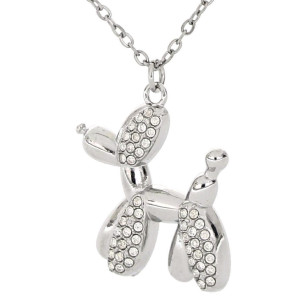 PENDENTE "ADANA" CM 40+5 IN ACCIAIO MM 20