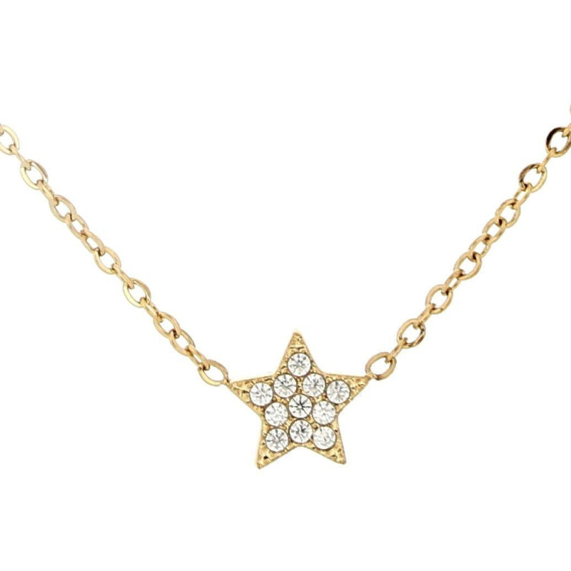 COLLANA "ADANA" CM 40+5 IN ACCIAIO MM 8