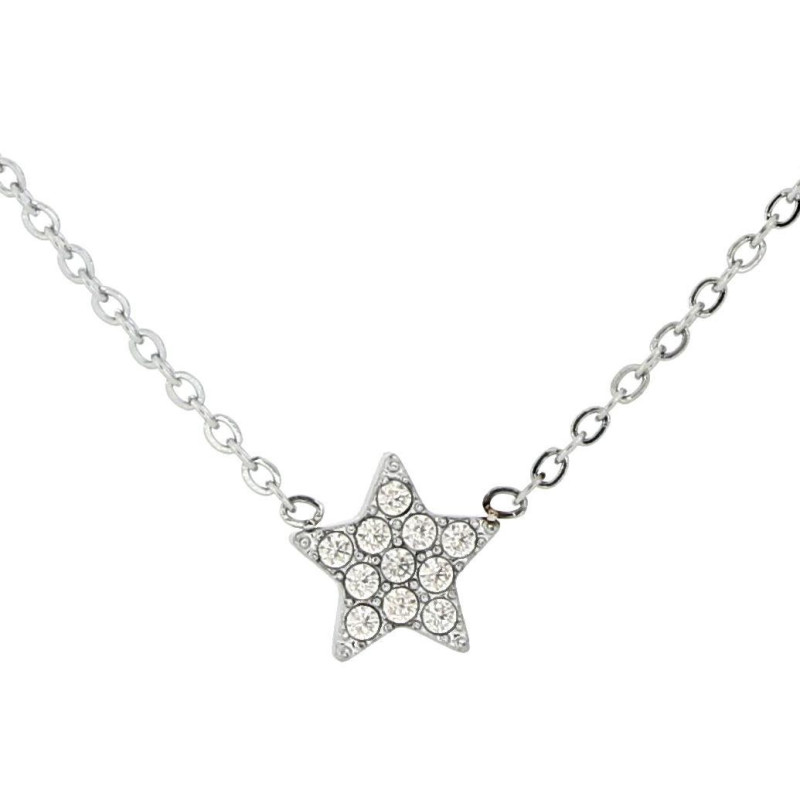 COLLANA "ADANA" CM 40+5 IN ACCIAIO MM 8