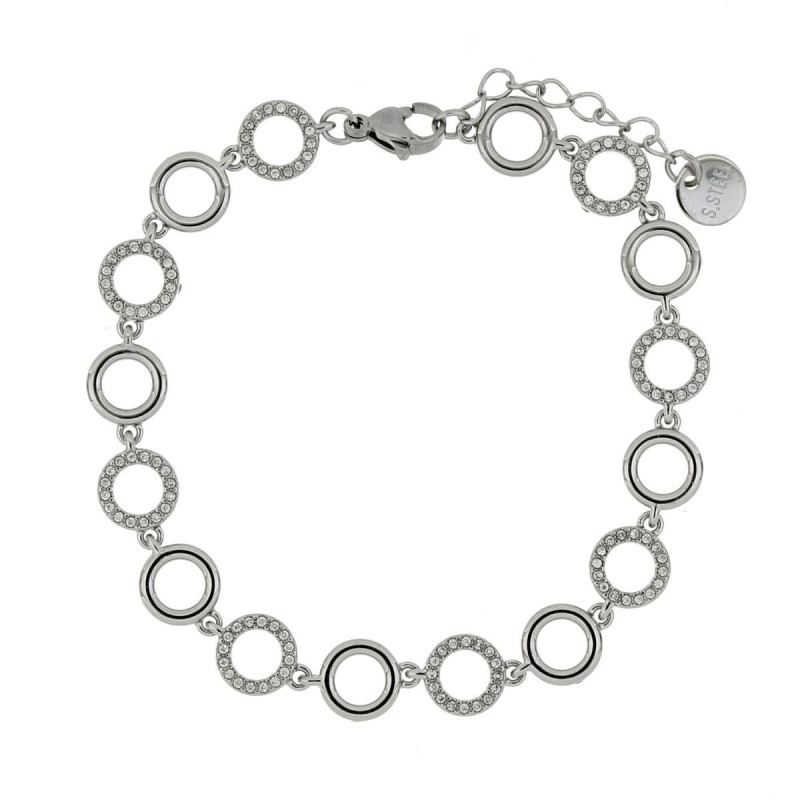 BRACCIALE ANEMOS CM 17+4 IN ACCIAIO MM 8