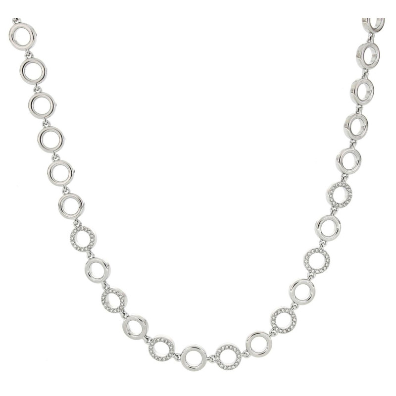 COLLANA ANEMOS MM 8 IN ACCIAIO CM 40+5