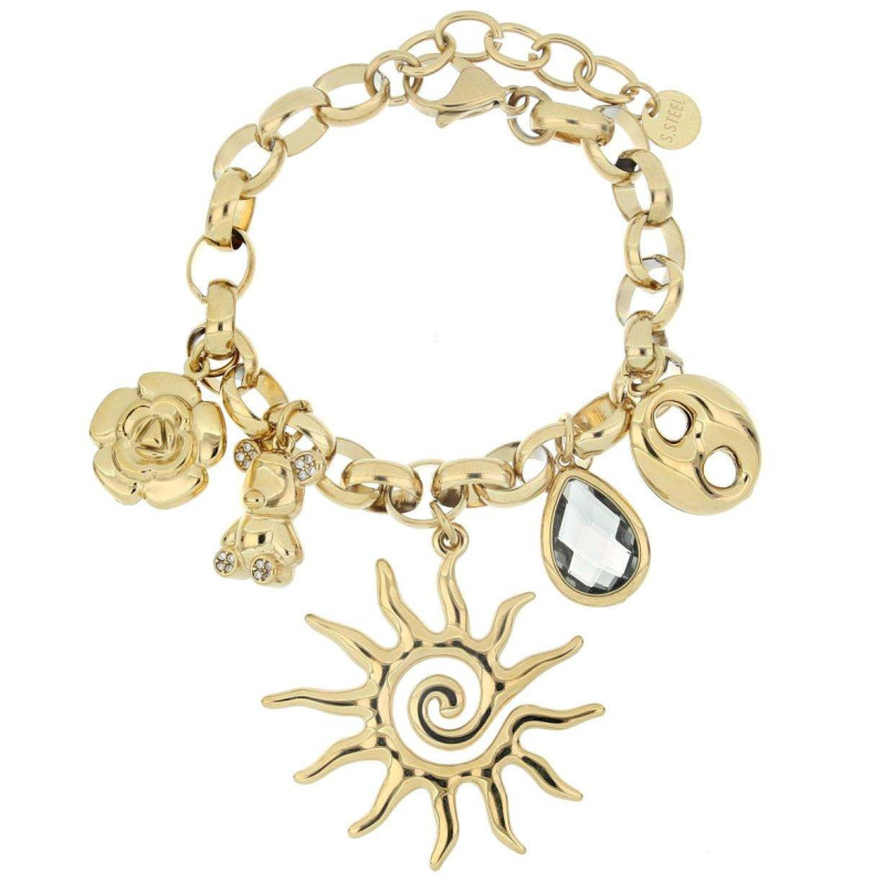 BRACCIALE "CLIO" CM 17+3 IN ACCIAIO